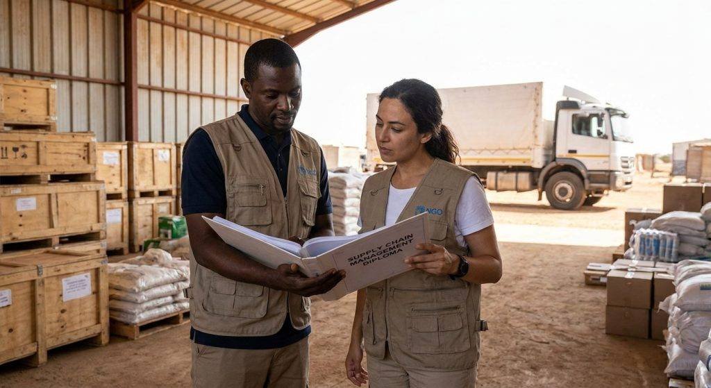 Supply chain diploma for humanitarian logistics officers